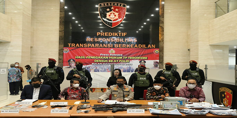 Densus Tangkap 53 Terduga Teroris di 11 Provinsi