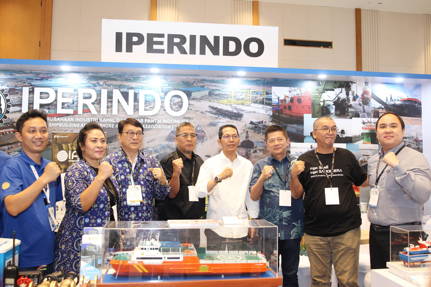 Tinjau Stand Pameran Expo IMOX 2023, Amsakar : Momentum Kebangkitan Industri Maritim di Batam